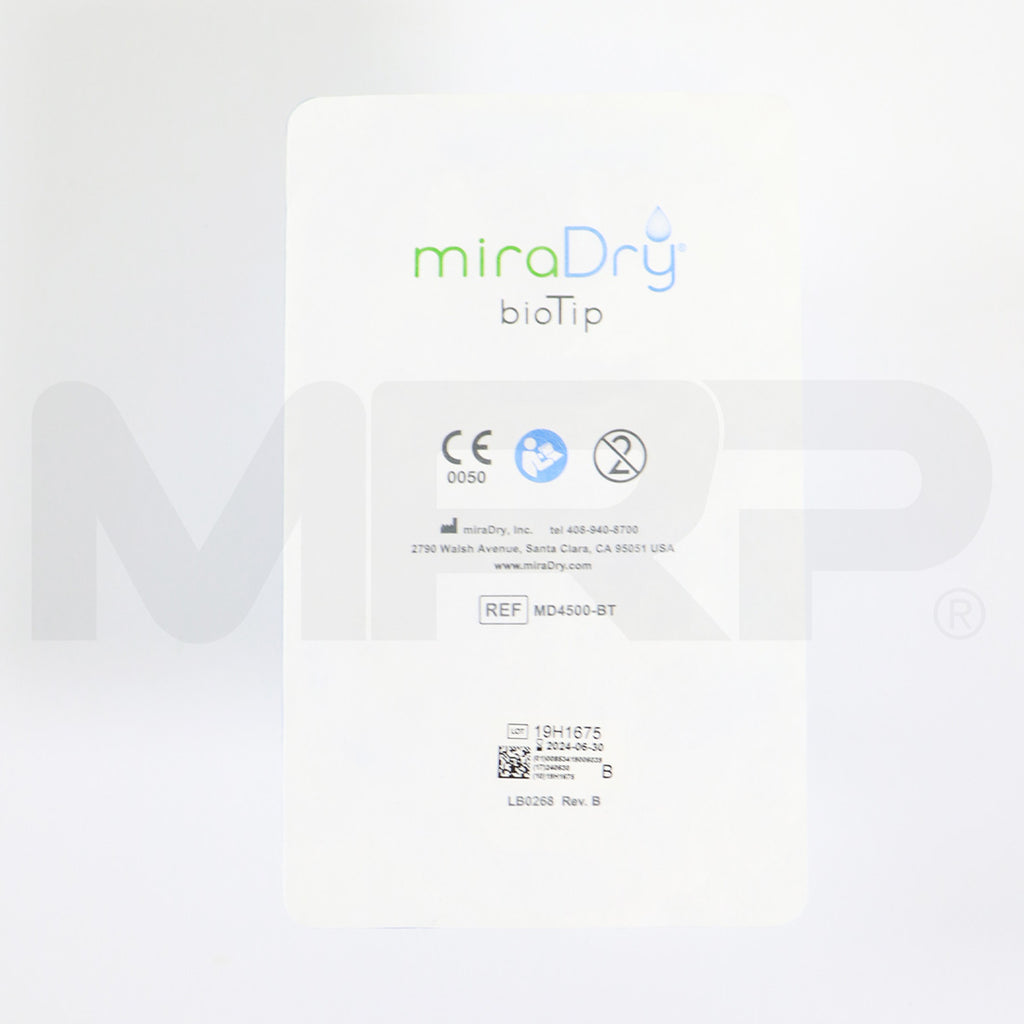 Miramarlabs miraDry bioTip MD4500-BT Hyperhidrosis Reduction Bio Tip EXP 06/30/2024