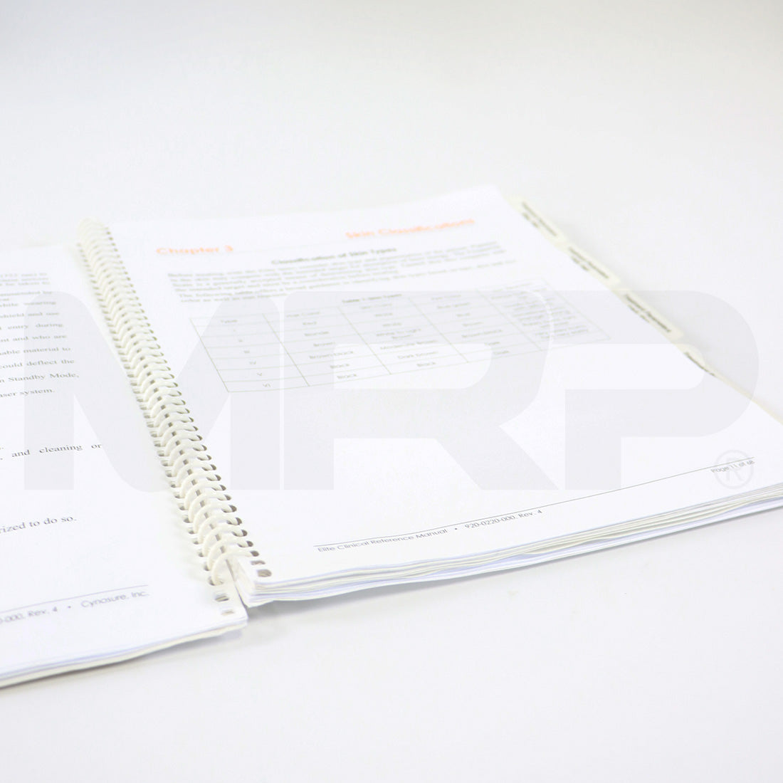Cynosure Elite Clinical Reference Manual 920-0220-000 Rev 4