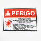Lumenis Laser DANGER Sign Portuguese Safety Eyewear Nd YAG 1064nm 50 J/P LB-103550PT-A