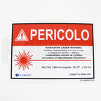 Lumenis Laser DANGER Sign Italian Safety Eyewear Nd YAG 1064nm 50 J/P LB-1039550IT-B