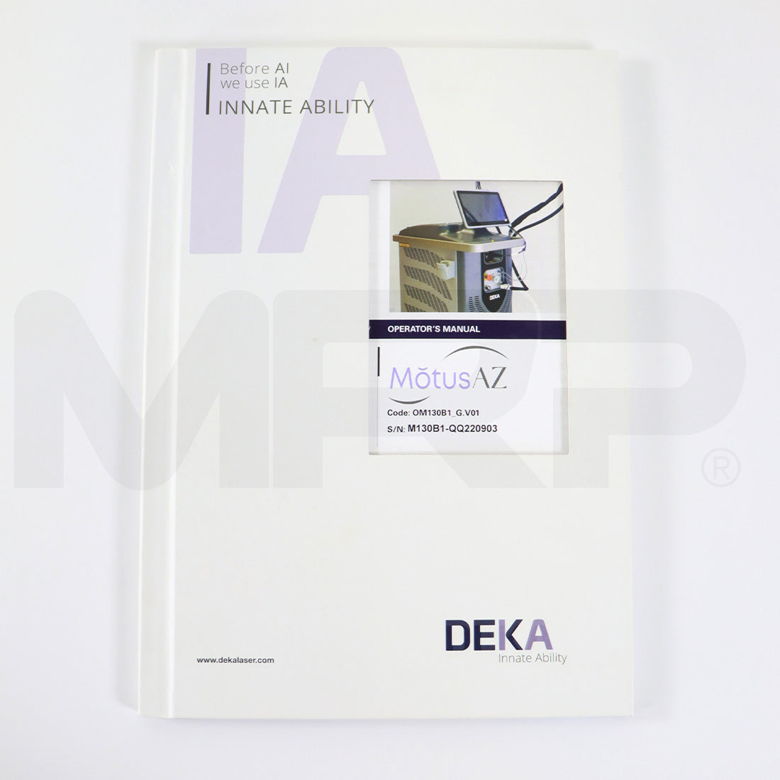 Deka Motus AZ Laser Operator's Manual OM130B1_G.VO1
