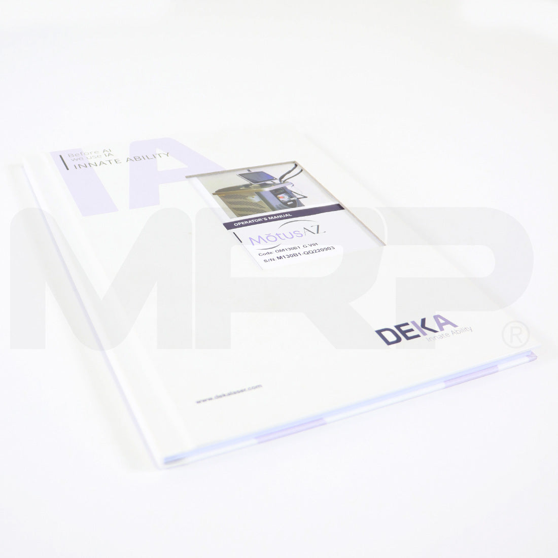 Deka Motus AZ Laser Operator's Manual OM130B1_G.VO1