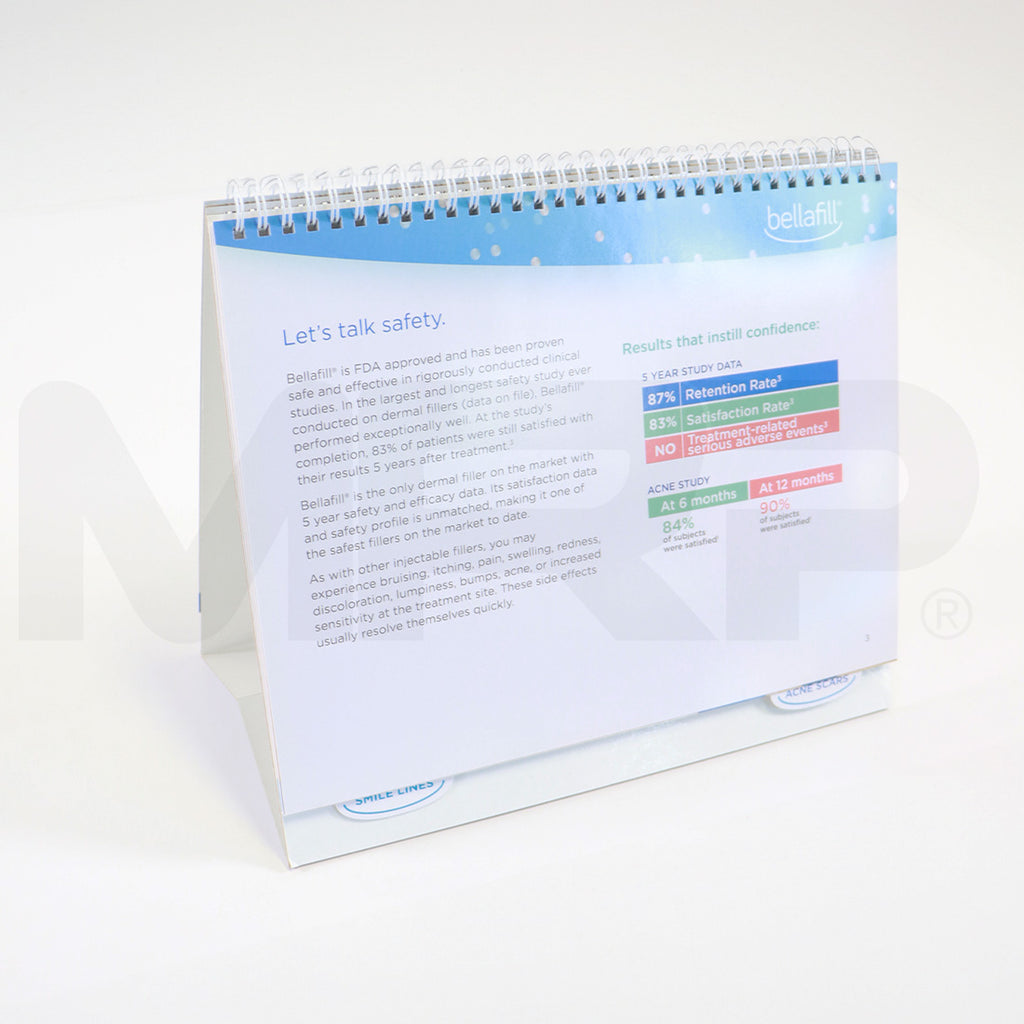 BellaFill Long Term Solution For Smile Lines Marketing Booklet