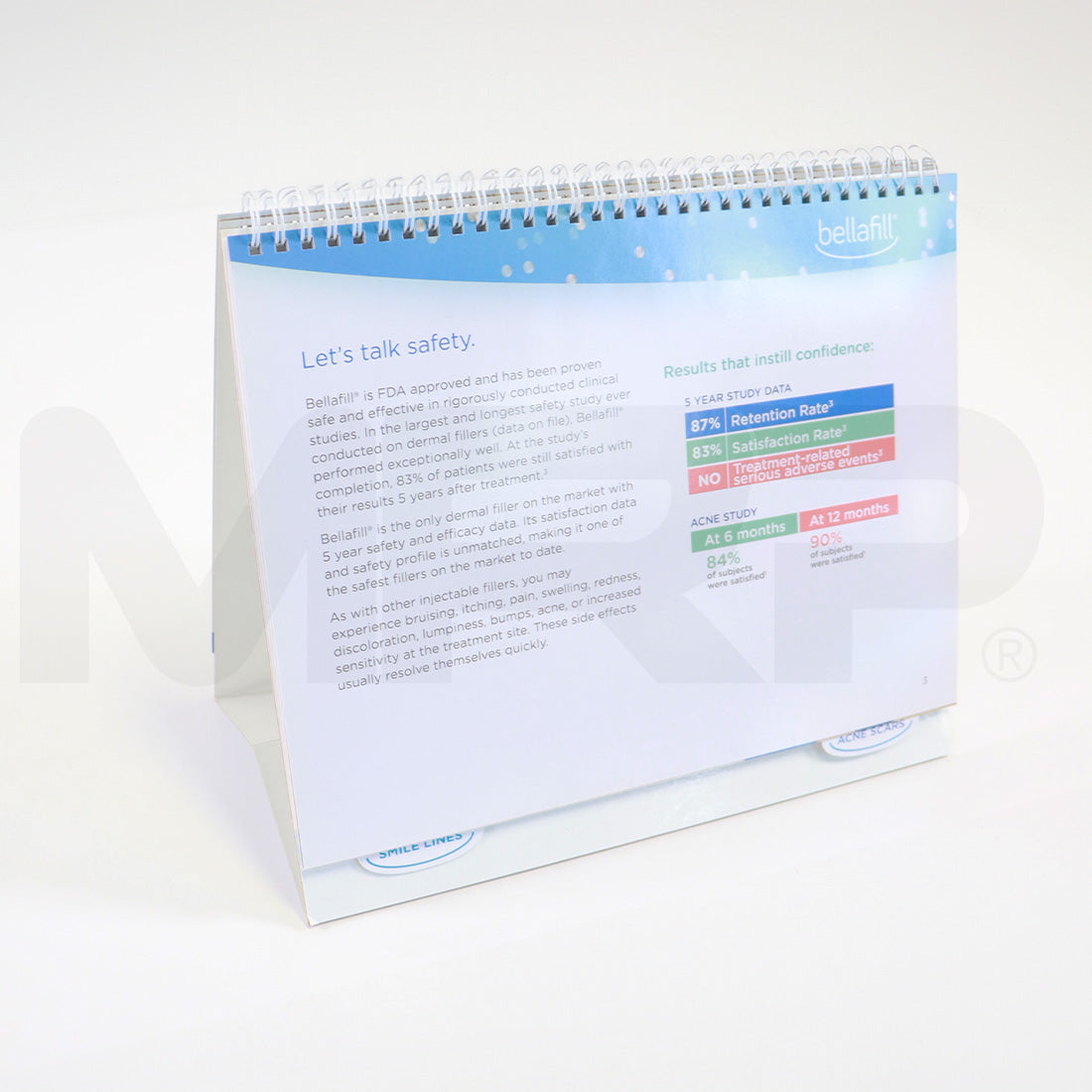 BellaFill Long Term Solution For Smile Lines Marketing Booklet