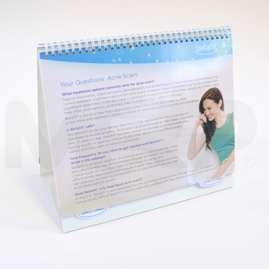 BellaFill Long Term Solution For Smile Lines Marketing Booklet