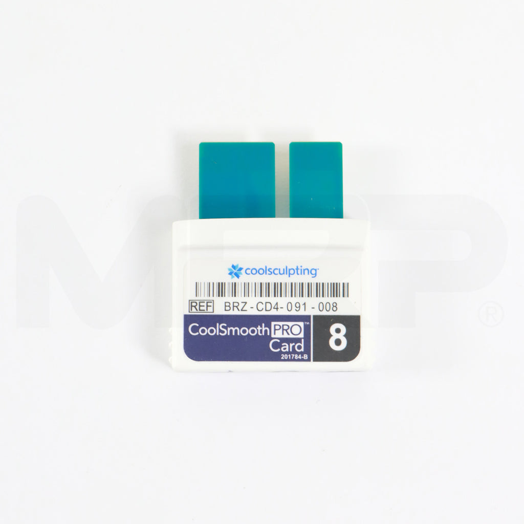 Zeltiq CoolSculpting CoolSmooth Pro Cool Smooth Card BRZ-CD4-091-008 x4 Cycles