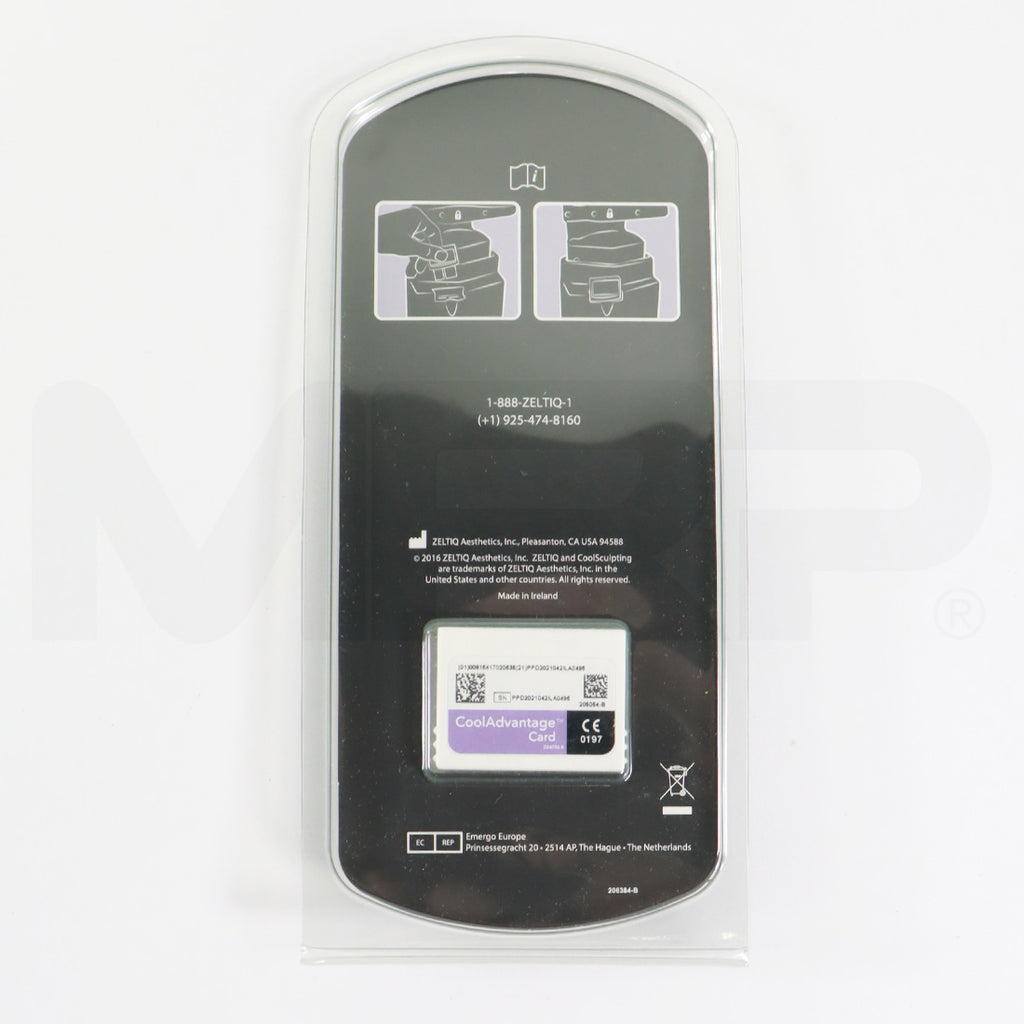 Zeltiq CoolSculpting CoolAdvantage Purple Card BRZ-CD4-160-003 x3 Cycles