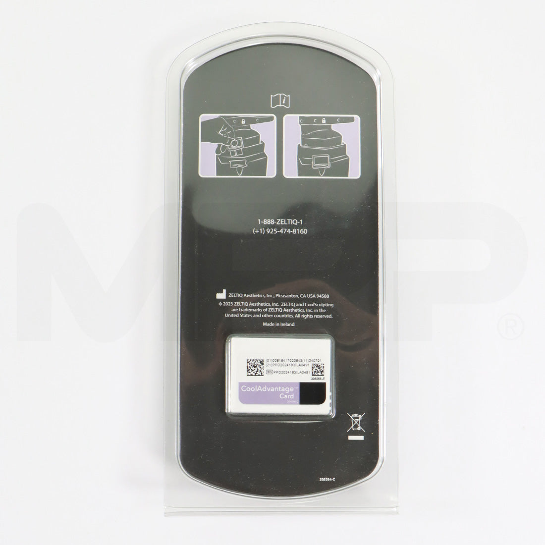 Zeltiq CoolSculpting CoolAdvantage Purple Card BRZ-CD4-160-024
