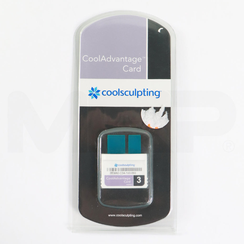 Zeltiq CoolSculpting CoolAdvantage Purple Card BRZ-CD4-160-003 x3 Cycle