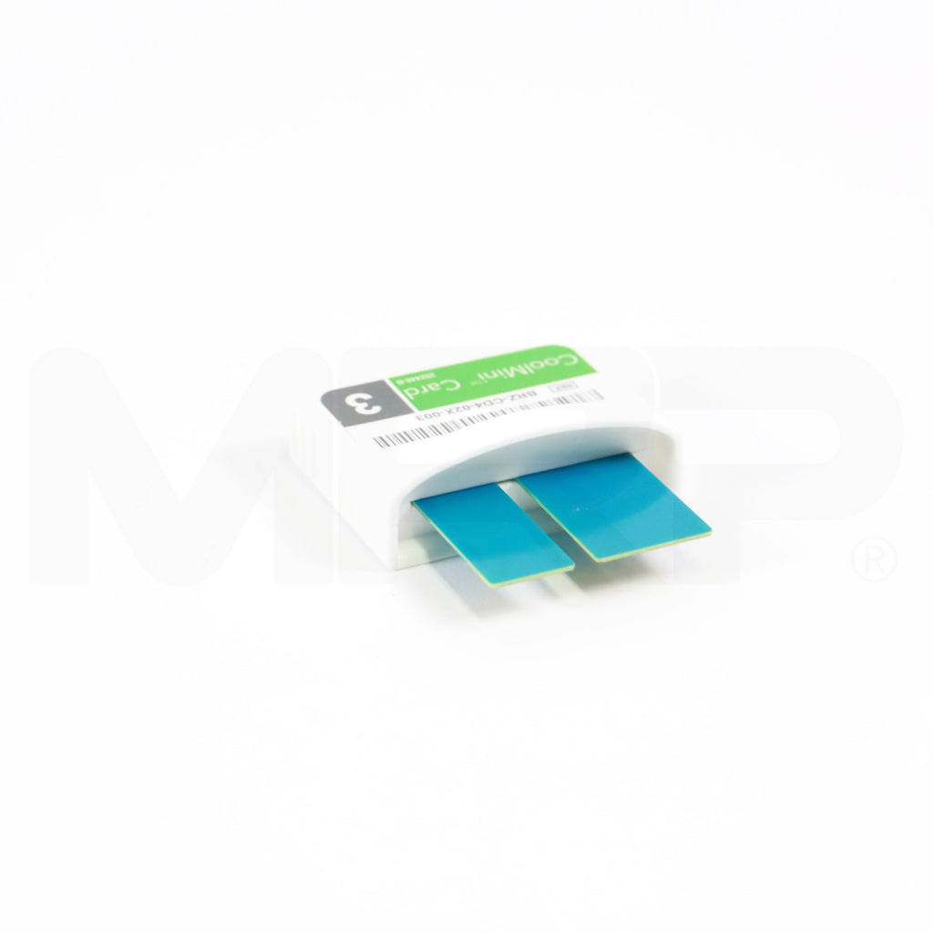 Zeltiq CoolSculpting CoolMini Green Card BRZ-CD4-02X-003 x3 Cycles