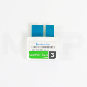 Zeltiq CoolSculpting CoolMini Green Card BRZ-CD4-02X-003 x2 Cycles