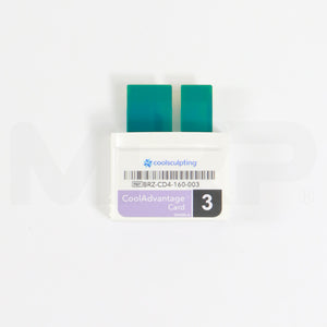 Zeltiq CoolSculpting CoolAdvantage Treatment Card BRZ-CD4-160-003 3x Cycles