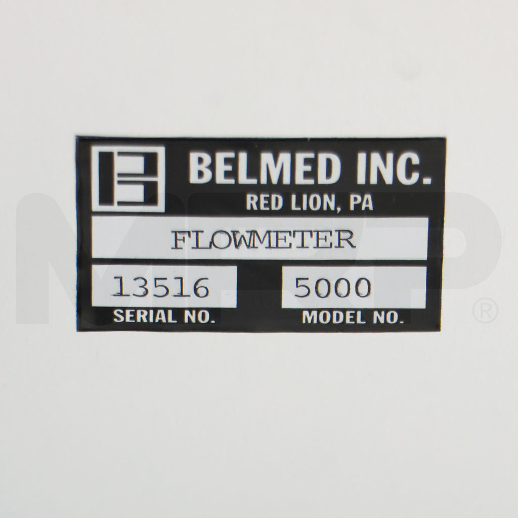 Belmed 5000 Analgesia Flowmeter Nitrous Oxide N2O Oxygen Portable Stand