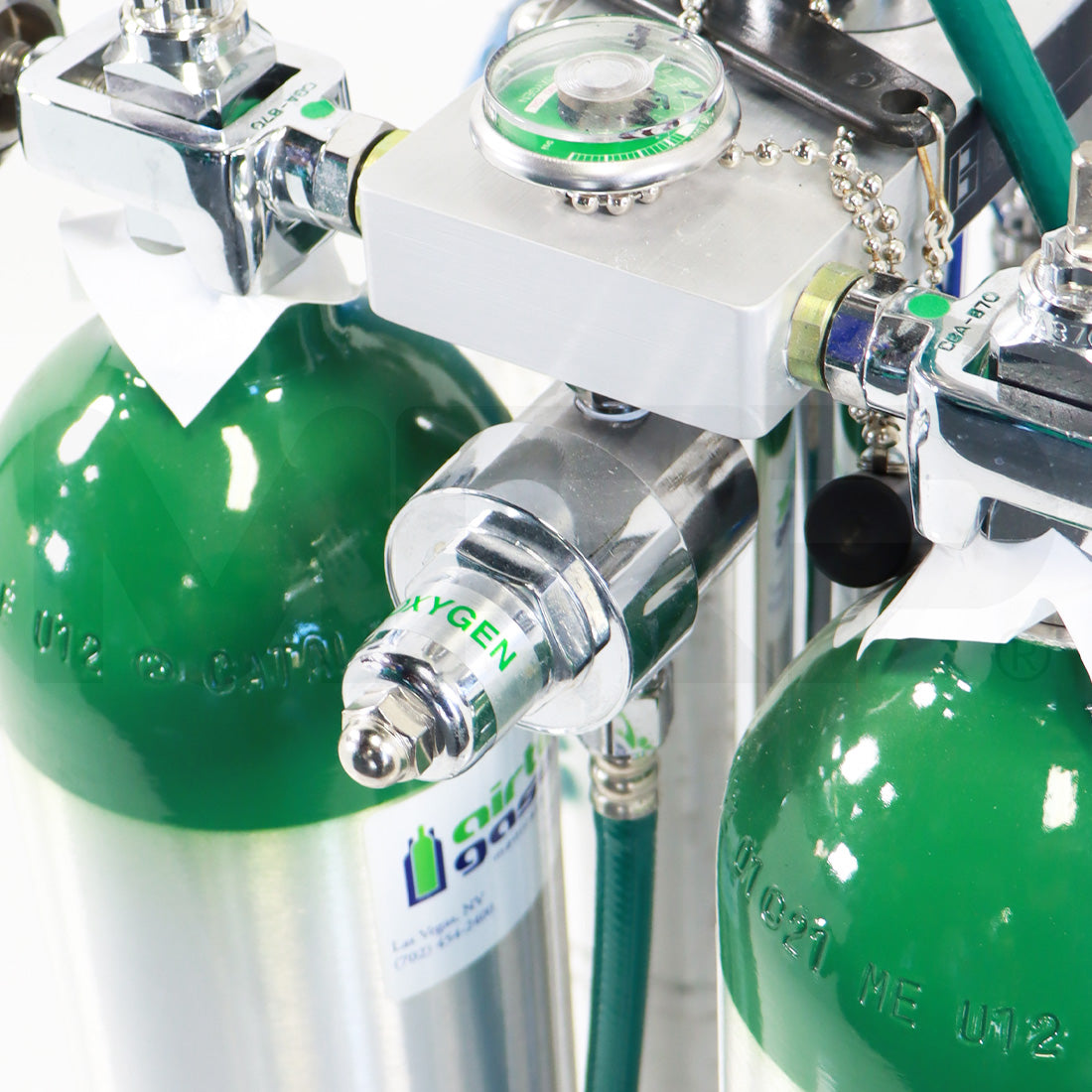 Belmed 5000 Analgesia Flowmeter Nitrous Oxide N2O Oxygen Portable Stand