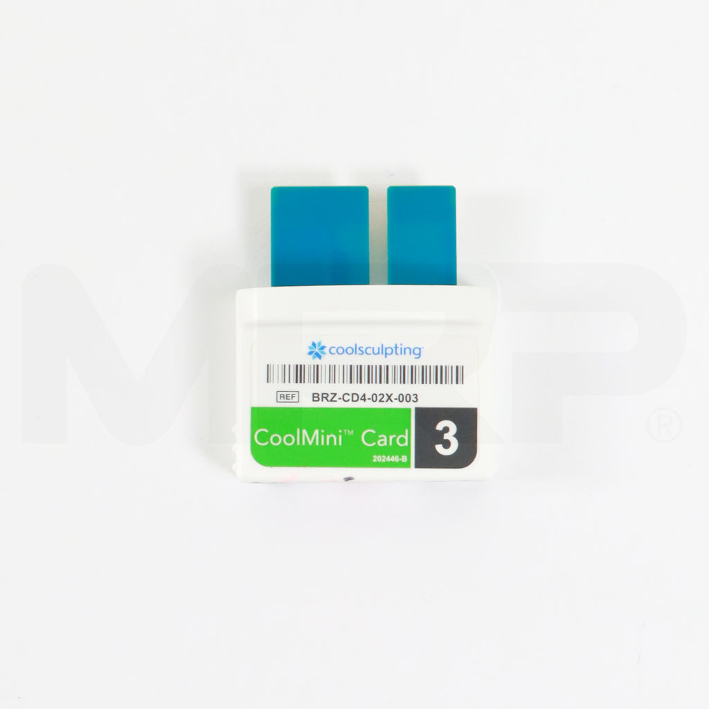 Zeltiq CoolSculpting CoolMini Green Card BRZ-CD4-02X-003 x1 Cycles