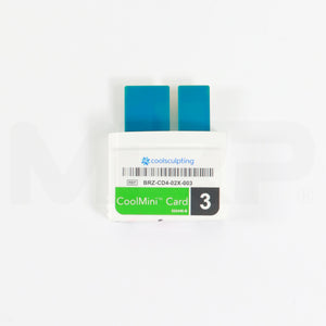Zeltiq CoolSculpting CoolMini Green Card BRZ-CD4-02X-003 x1 Cycles