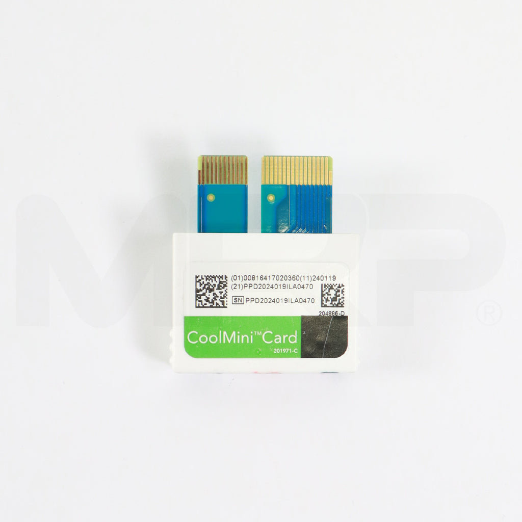 Zeltiq CoolSculpting CoolMini Green Card BRZ-CD4-02X-003 x1 Cycles