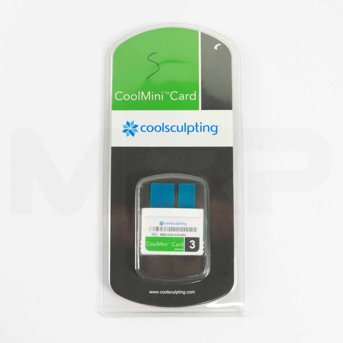 Zeltiq CoolSculpting CoolMini Green Treatment Card BRZ-CD4-02X-003 x3 Cycles