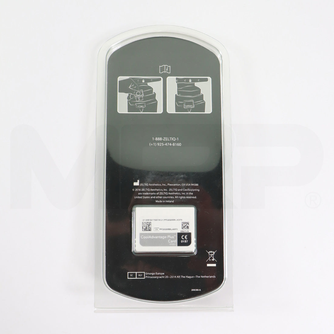 Zeltiq CoolSculpting CoolAdvantage Plus Card BRZ-CD4-180-001 205108-A x1 Cycle