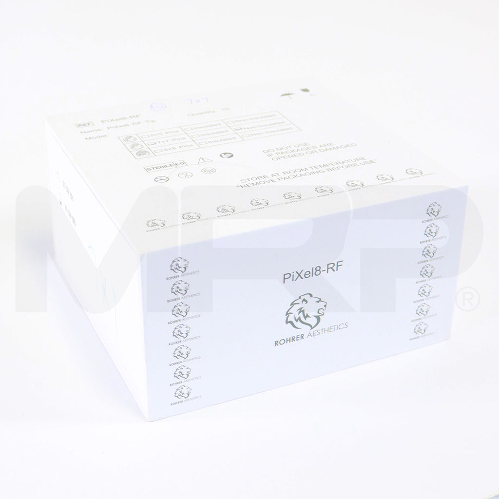 Rohrer Pixel8-RF Non-Insulated Microneedling Tips 7x7 49Pin RF49 EXP 2023