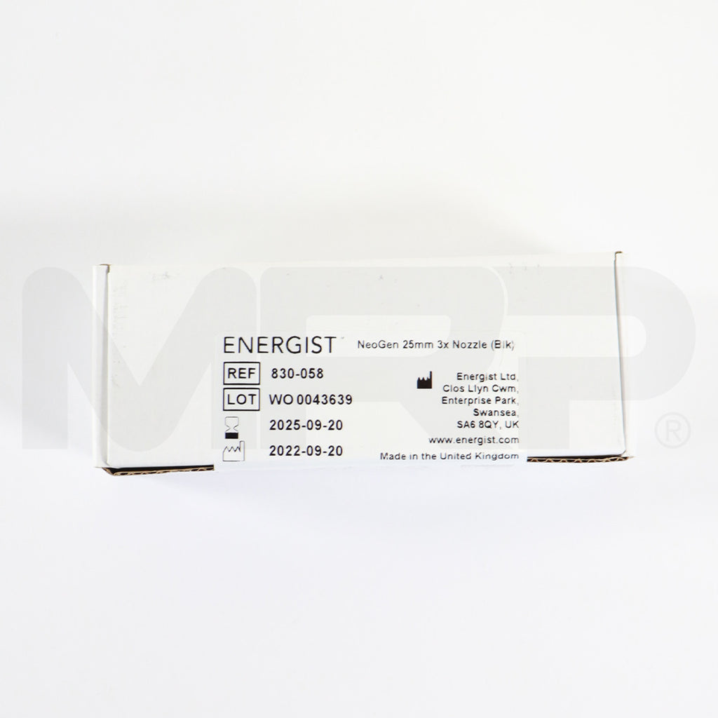 NeoGen Energist 25mm x 3x Low Energy Nozzle Tip 830-058 EXP 09/2025