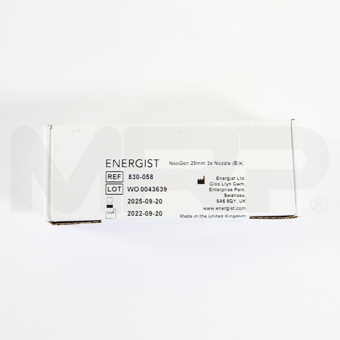 NeoGen Energist 25mm x 3x Low Energy Nozzle Tip 830-058 EXP 09/2025