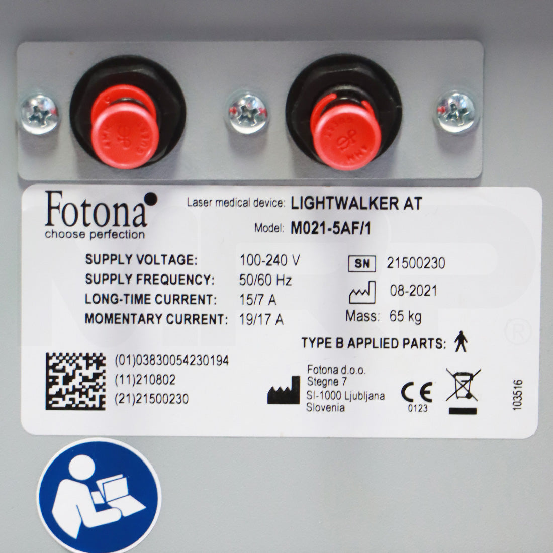 2021 Fotona TimeWalker II Aesthetic Laser System