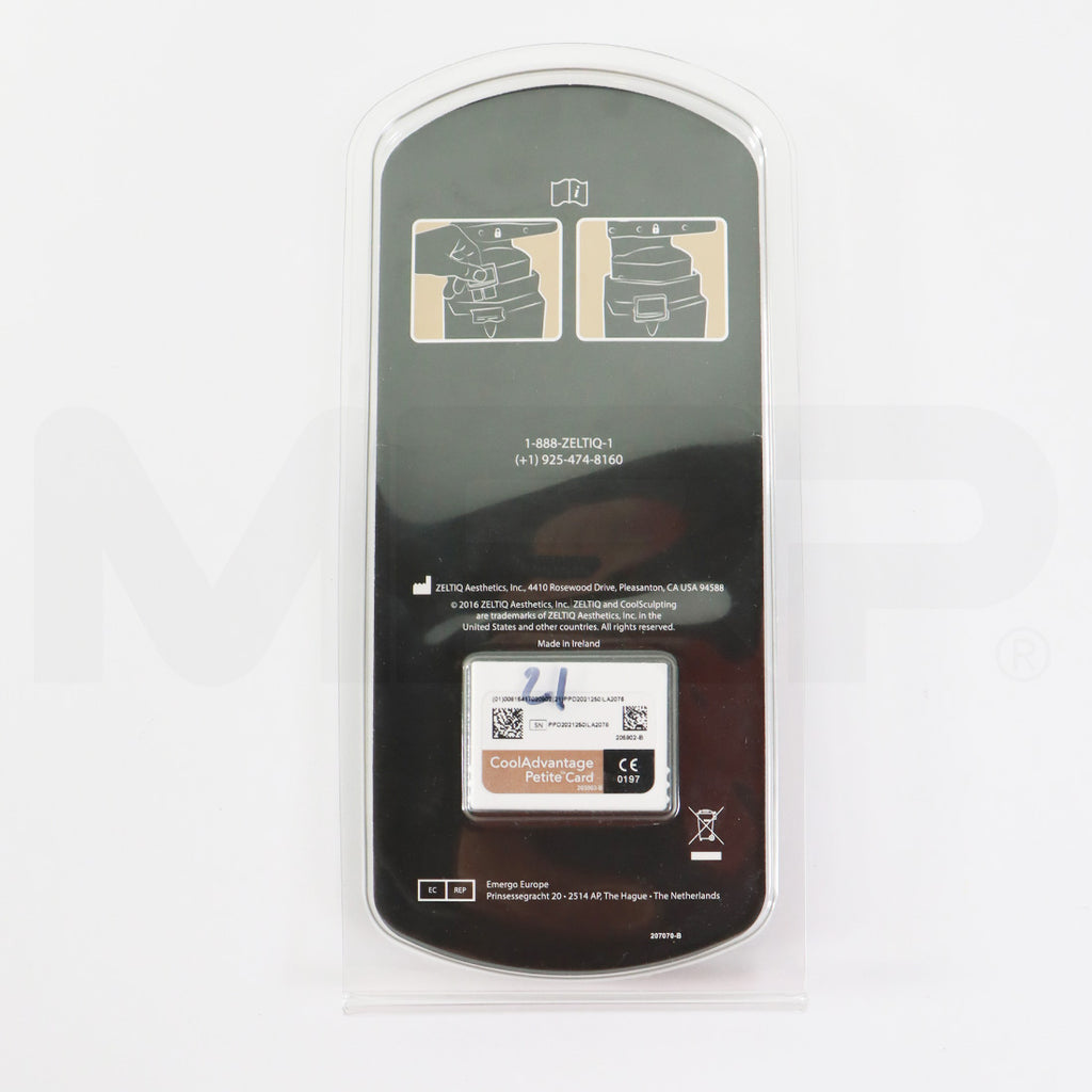 Zeltiq CoolSculpting CoolAdvantage PETITE Gold Card BRZ-CD4-140-024 x21 Cycles