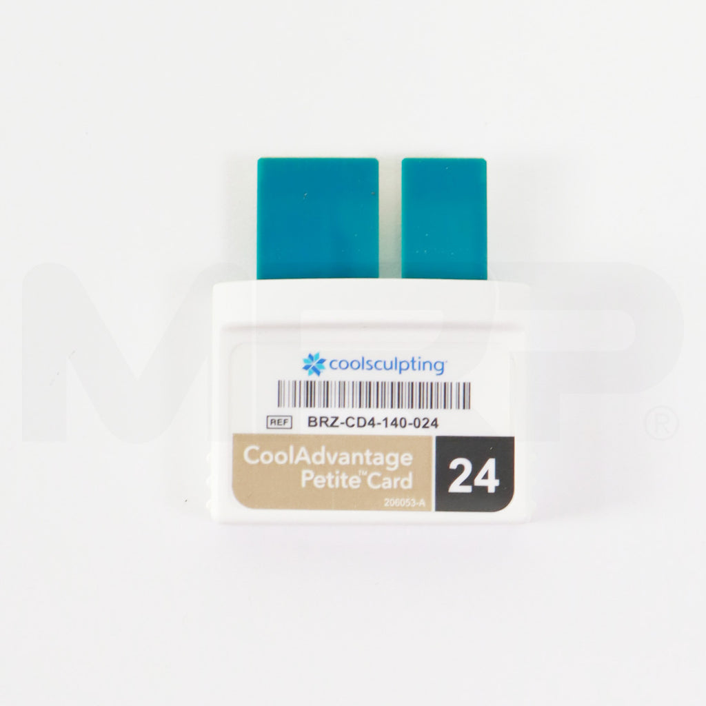 Zeltiq CoolSculpting CoolAdvantage PETITE Gold Card BRZ-CD4-140-024 206053-A x21 Cycles
