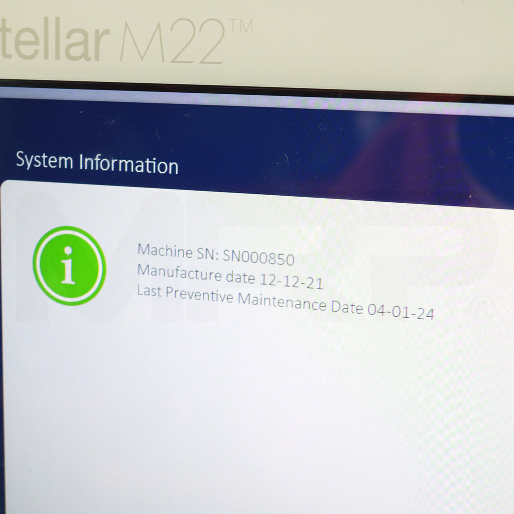 2021 Lumenis Stellar M22 Laser IPL System