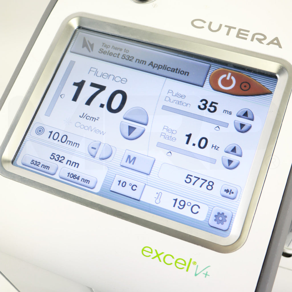 2020 Cutera Excel V+ XLV Laser 532nm 1064nm Nd: YAG Vascular Dermastat System