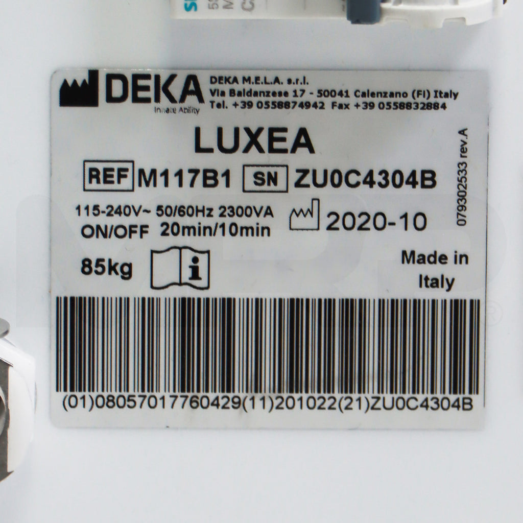 2020 Deka Luxea IPL Laser System Hair Removal Vascular Pigmented Lesions Skin Rejuvenation