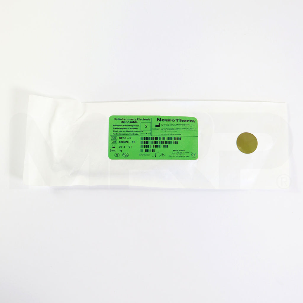 NeuroTherm Disposable RadioFrequency Electrode RFDE-5 RF Exp 1/2016 (x1 Pc)