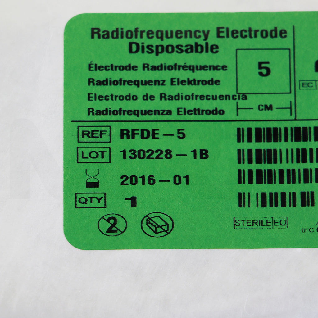 NeuroTherm Disposable RadioFrequency Electrode RFDE-5 RF Exp 1/2016 (x1 Pc)