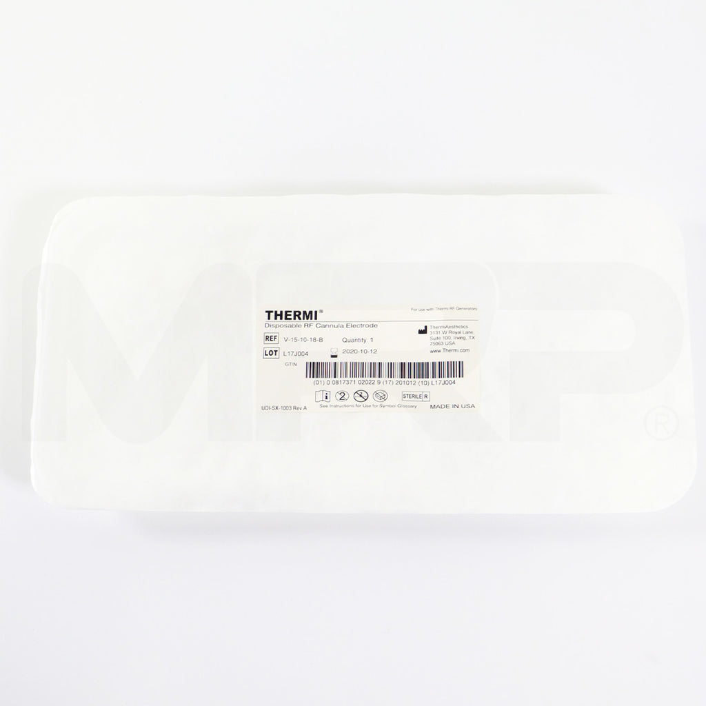 ThermiAesthetics Thermi Disposable RF Cannula Electrode V-15-10-18-B EXP 2020