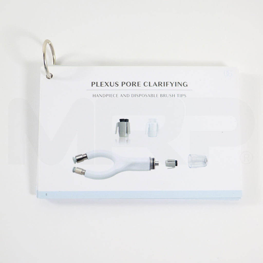 Plexus Pore Clarifying Handpiece And Disposable Brush Tip Guide