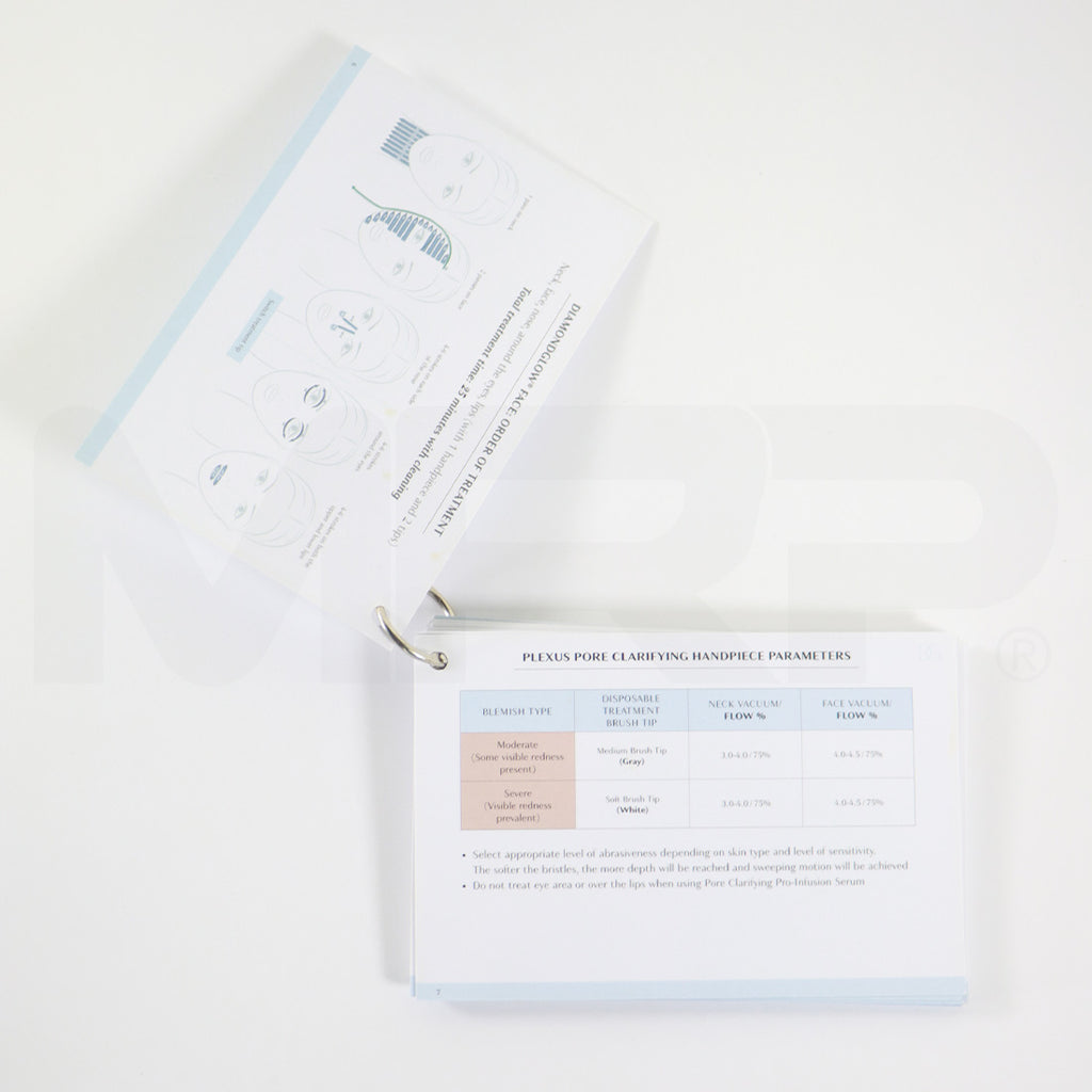 Plexus Pore Clarifying Handpiece And Disposable Brush Tip Guide