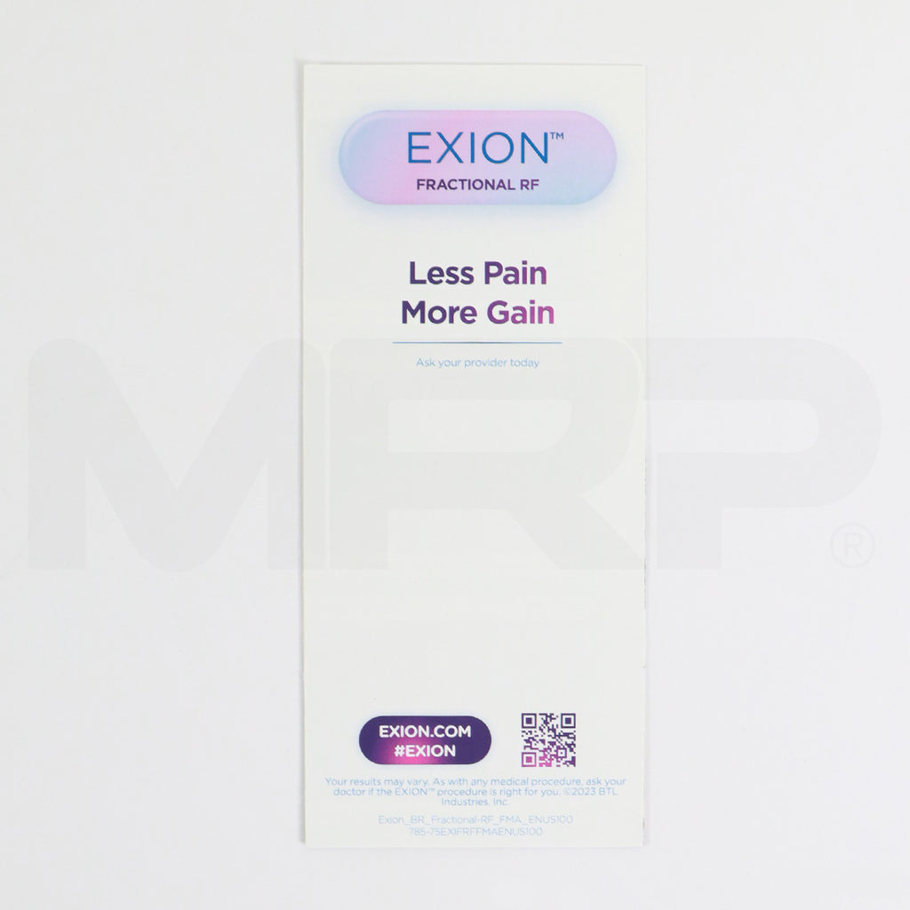 BTL Exion Fractional RF Educational Office Marketing Brochures x13 Pcs