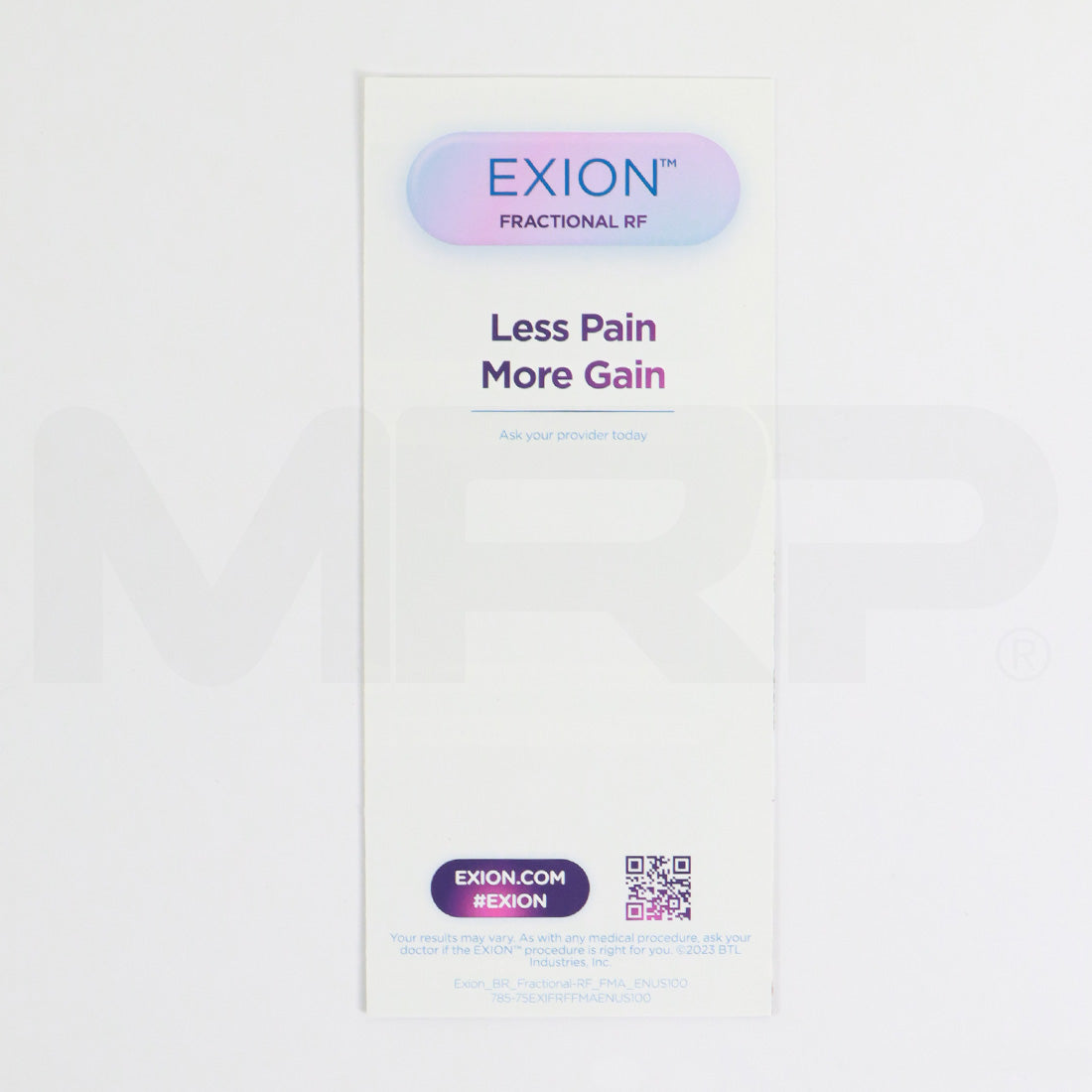 BTL Exion Fractional RF Educational Office Marketing Brochures x13 Pcs