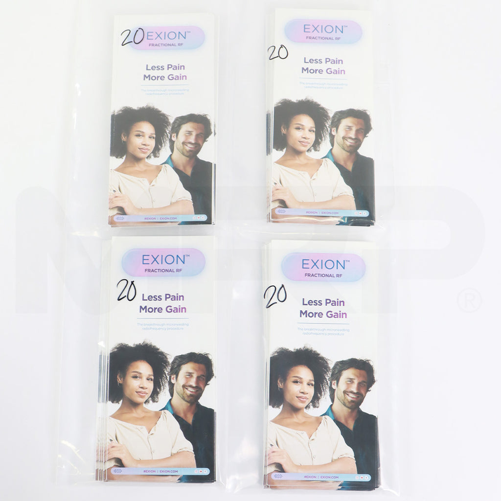 BTL Exion Fractional RF Educational Office Marketing Brochures x80 Pcs
