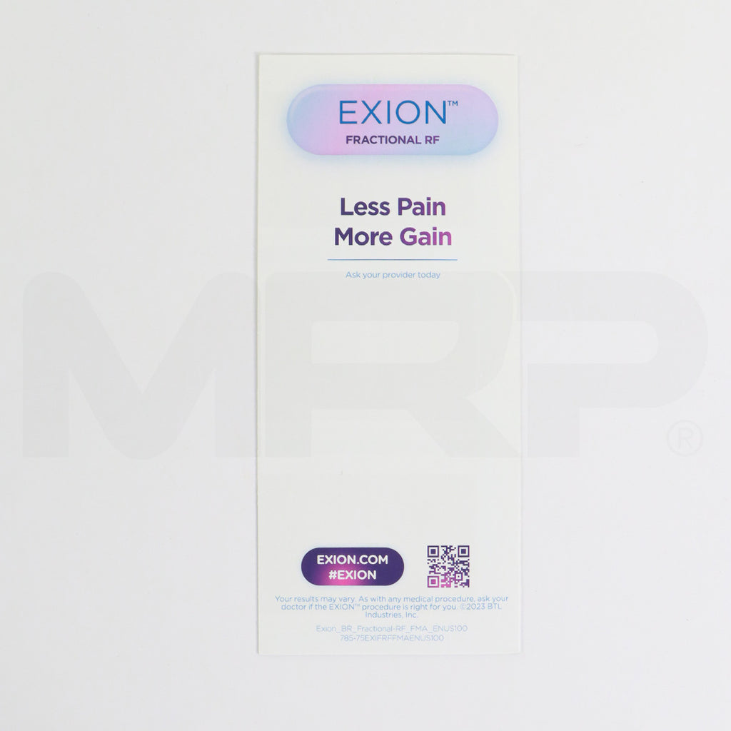 BTL Exion Fractional RF Educational Office Marketing Brochures x80 Pcs