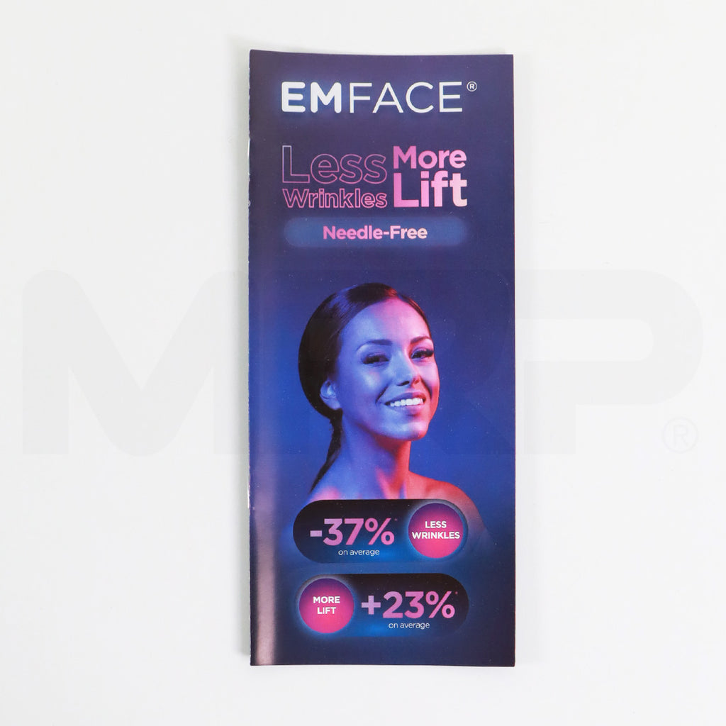 BTL Aesthetics EMFace Marketing Educational Tri-Fold Pamphlet x18