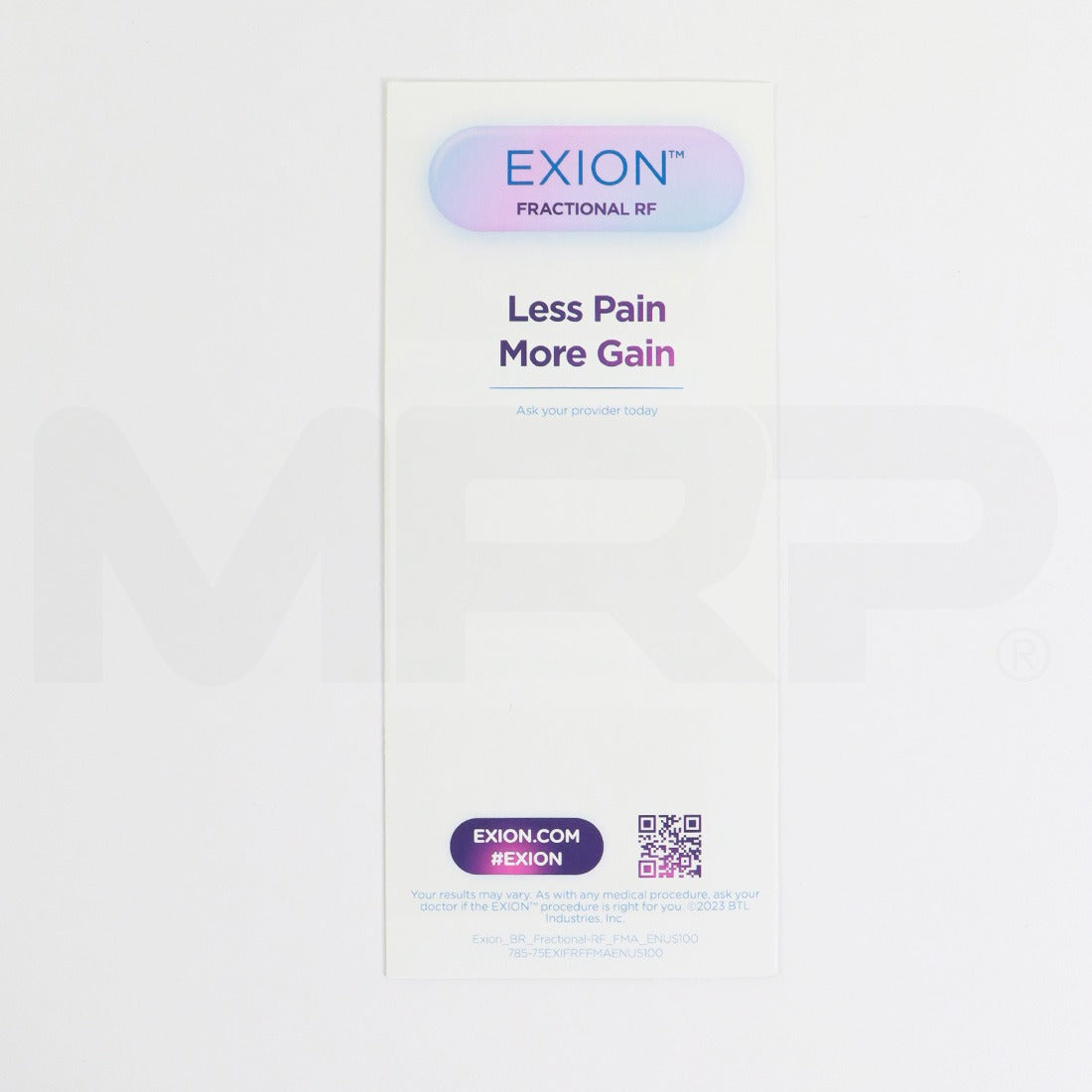 BTL Exion Fractional RF Educational Office Marketing Brochures x78 Pcs