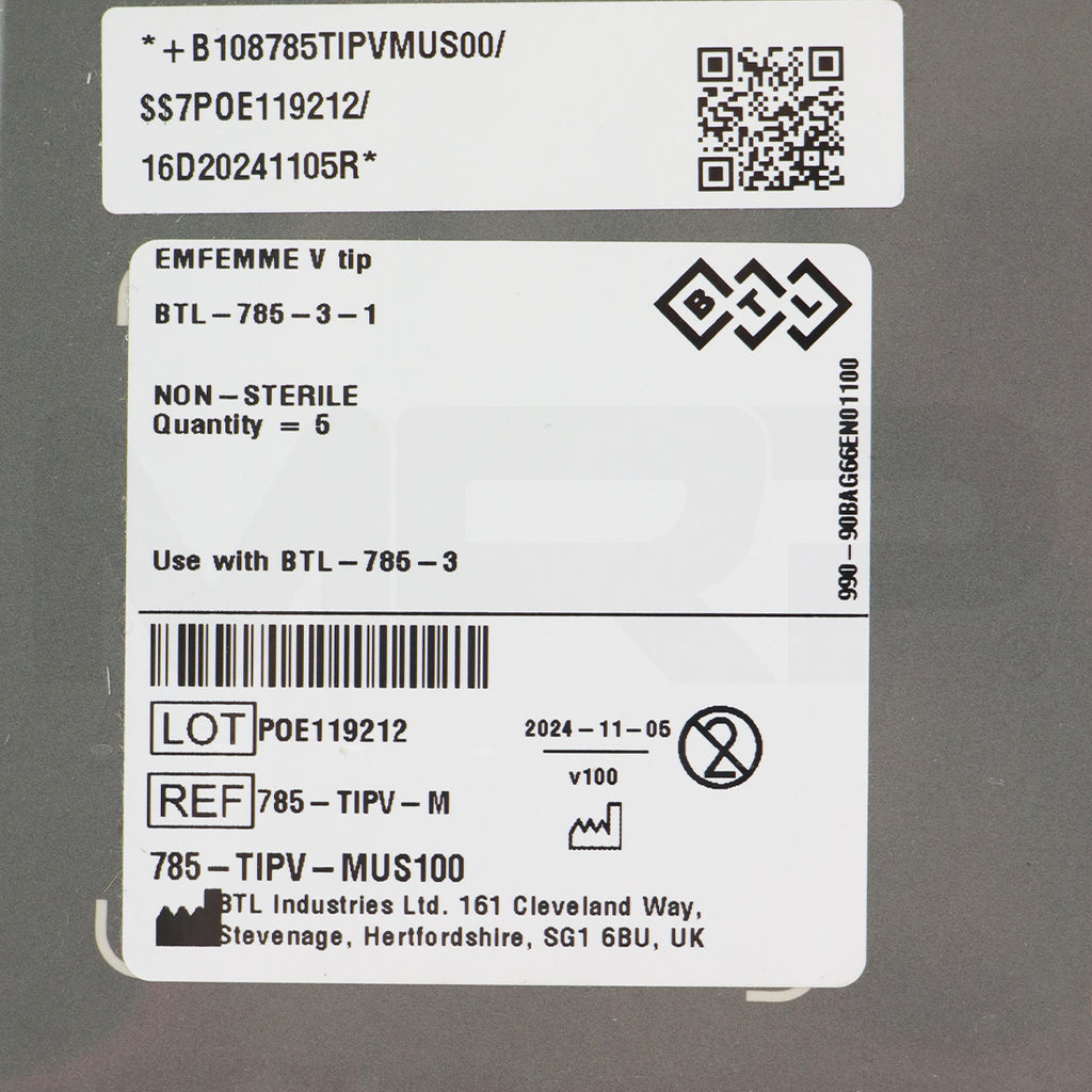 BTL EMFEMME Single Use V Tip 785-3-1, Set of 5