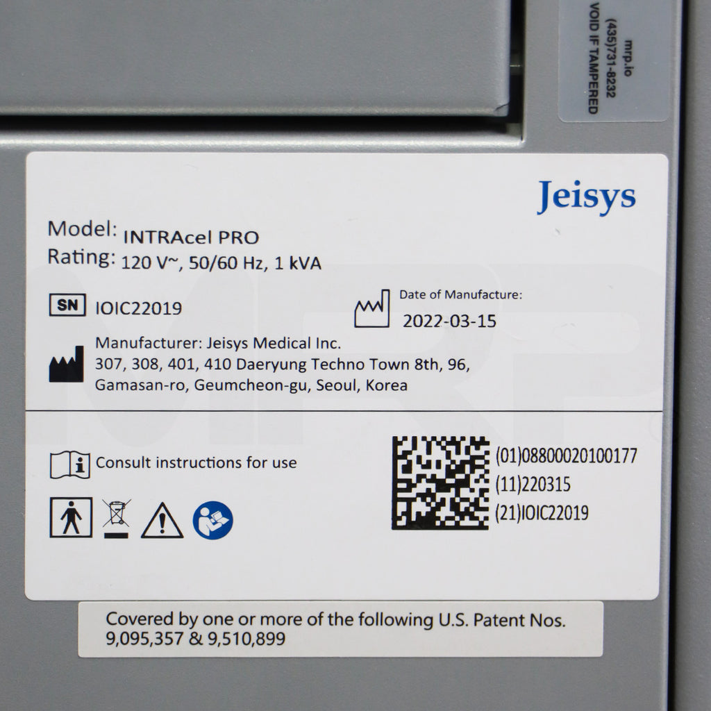 2022 Jeisys INTRAcel PRO Fractional RF Microneedling Skin Tightening System