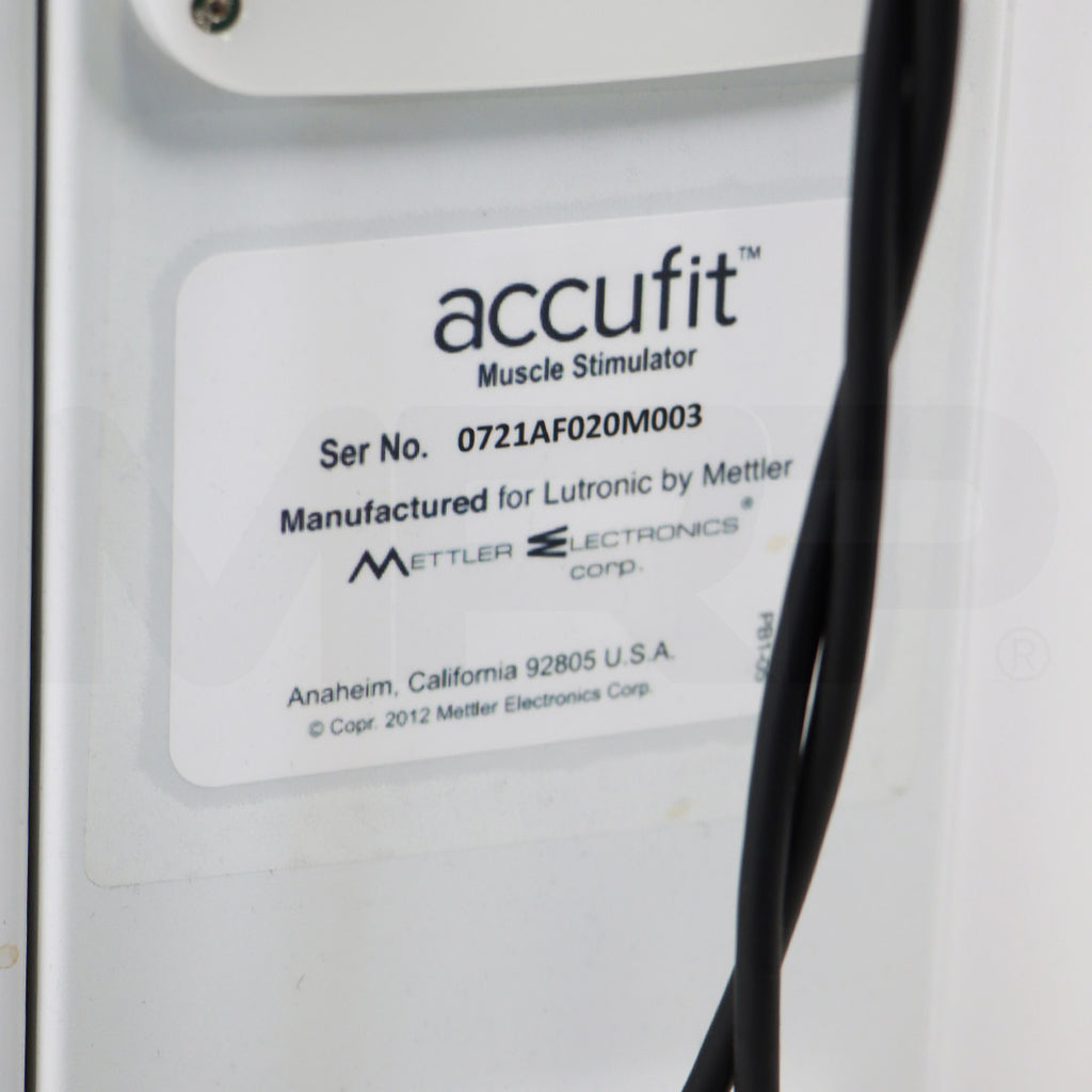 Lutronic Accufit IntelliSTIM IntelliCycle Muscle Stimulation System PB1-05