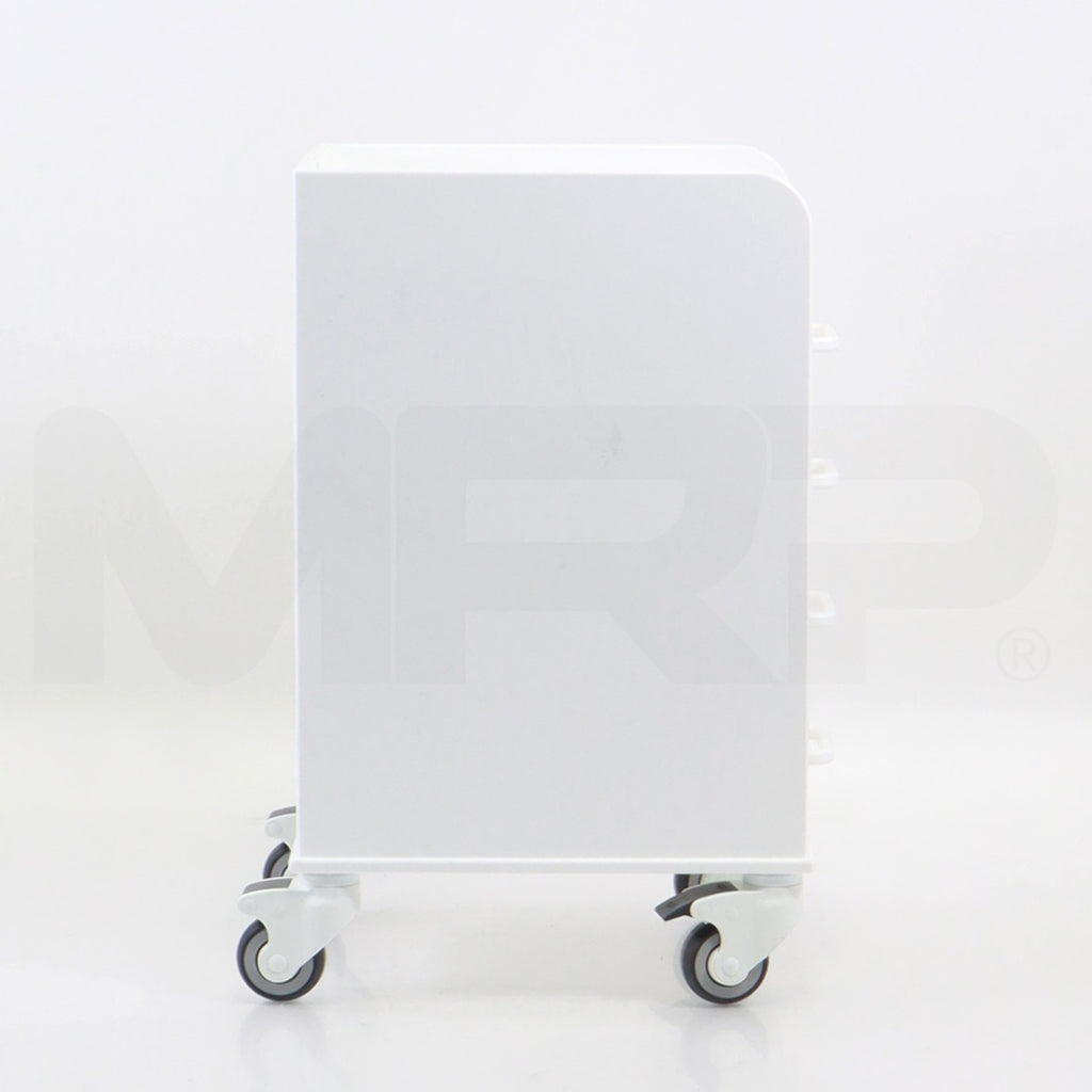 DiamondGlow Skin Resurfacing Rolling Mobile Transport Cart Storage Drawers