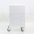 DiamondGlow Skin Resurfacing Rolling Mobile Transport Cart Storage Drawers