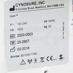 2018 Cynosure Icon Laser Hair Removal w/ MaxG MaxR MaxY & 1540 Handpieces