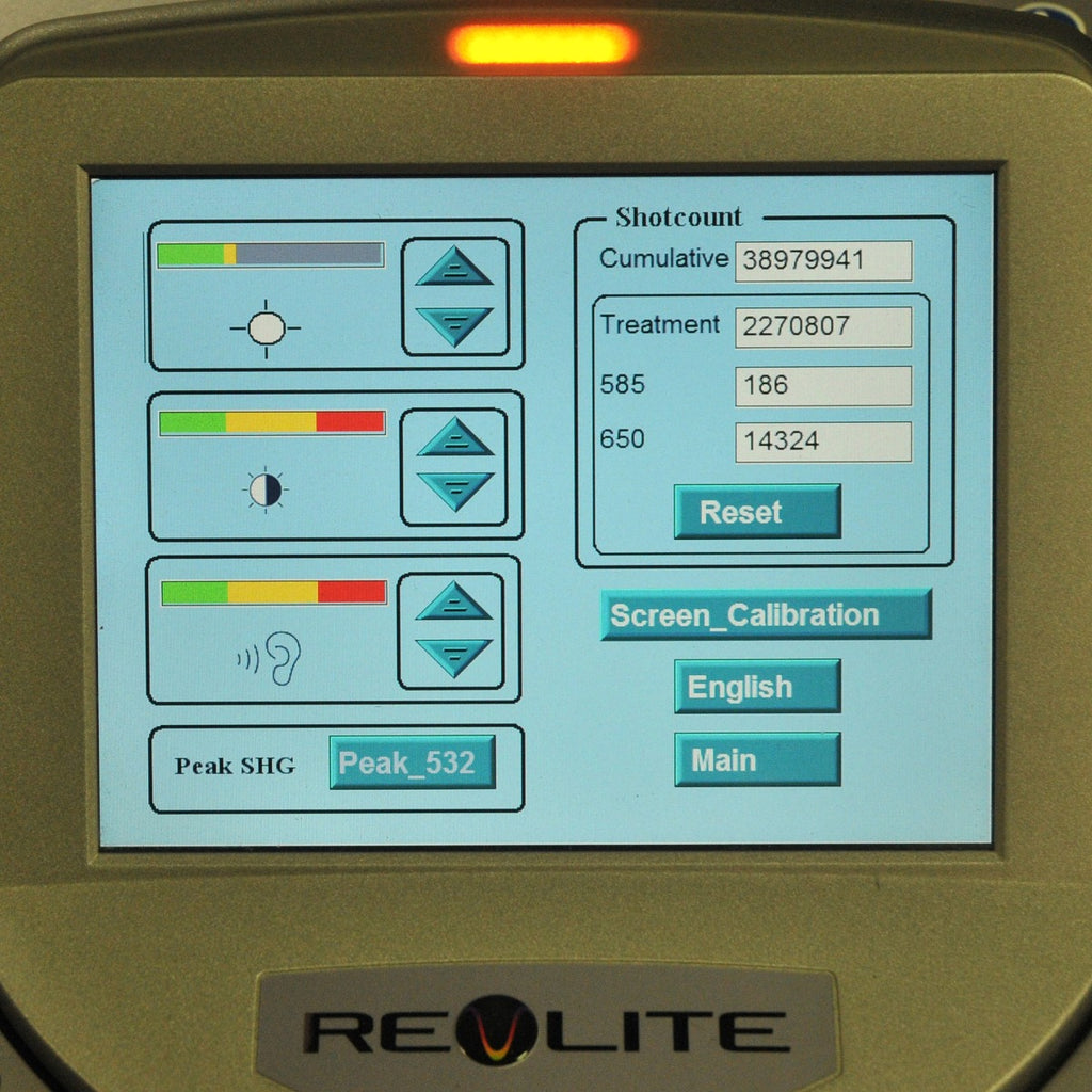 2012 Cynosure RevLite SI Hoya ConBio Q Switched Tattoo Laser 532 1064 QSwitch